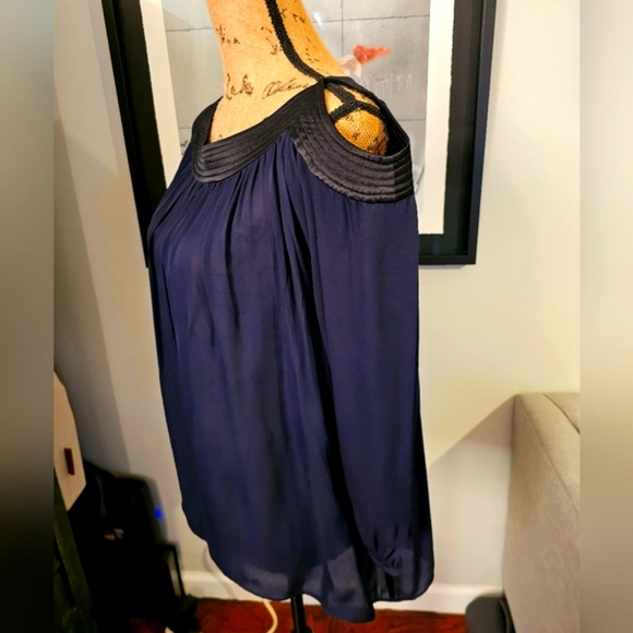 Club Monaco open shoulder blouse - Picture 3 of 6